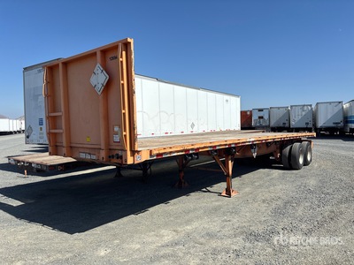2018 Great Dane 36 ft T/A Flatbed Trailer