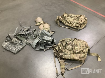 (42) Medium Rucksacks, (74) Knee Pad Systems & (100) Fighting Load Carriers