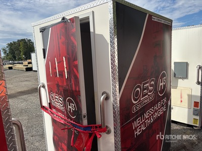 B & T Manufacturing H3 5 ft x 4 ft Wellness Hub & مرحاض متنقل
