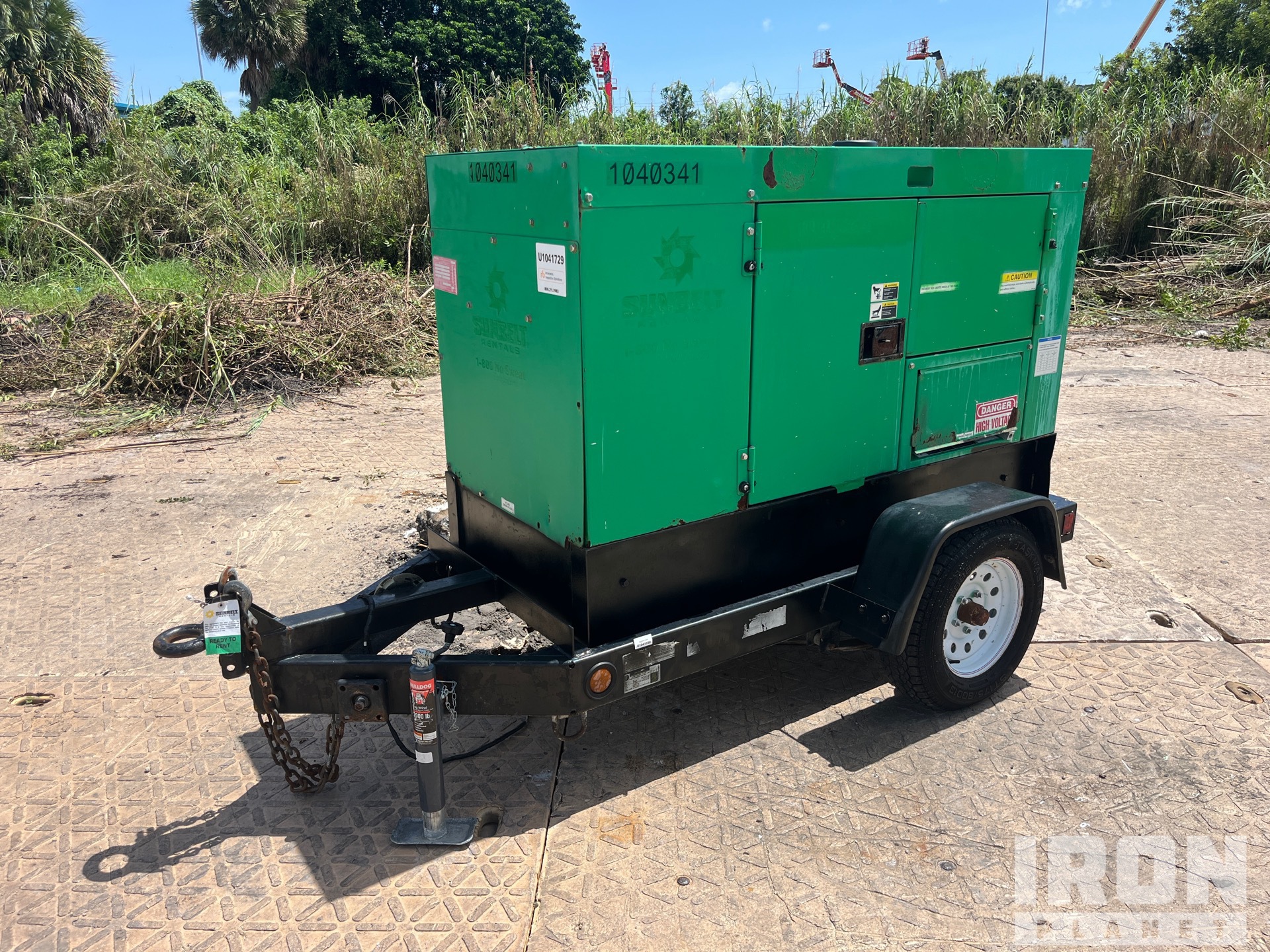 2017 MQ Power DCA25SSIU4FSG 25 kVA Mobile Generator Set