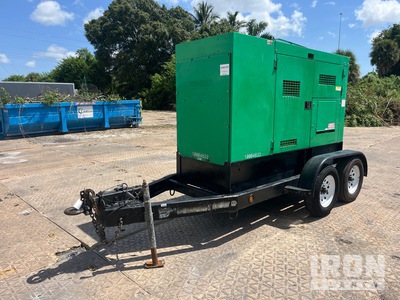 2017 MQ Power DCA70SSIU4FSG 70 kVA Mobile Generator Set