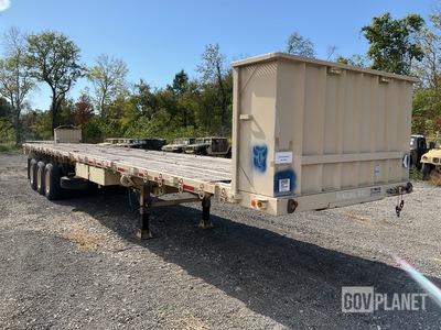 2007 Talbert M872A4 Flatbed Trailer