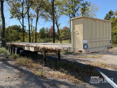 2007 Talbert M872A4 Flatbed Trailer