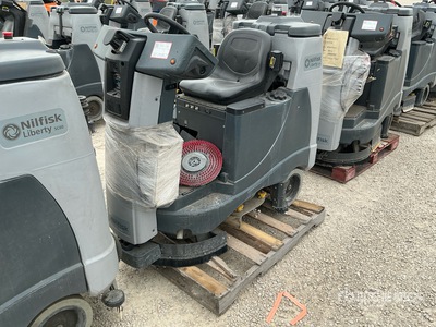 2022 Nilfisk Liberty SC60 X71D Ride-On Electric Fregadora de Suelos