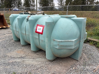1000 gal Poly Septic Tank