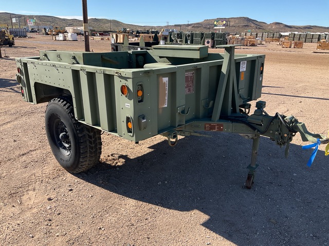 US ARMY Tank Automotive Command M1102 Cargo Trailer US ARMY Tank Automotive Command M1102 Cargo Trailer