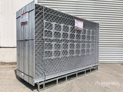Quantity of (32) 2026 SUNTOP S0610-32 10 ft x 6 ft Chain Link Temporary Ogrodzenie terenu (Unused)