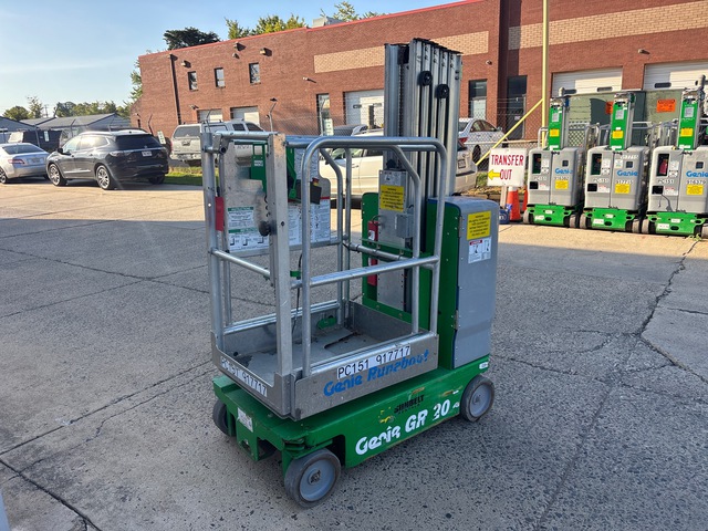 2016 Genie GR-20 Vertical Mast Lift
