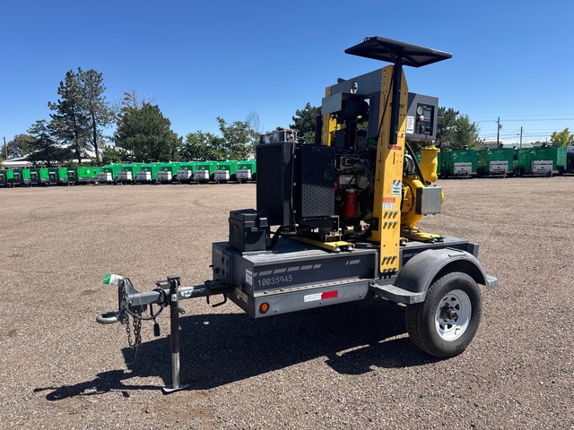 2018 Atlas Copco PAS100HF Trailer-Mounted Water Pump