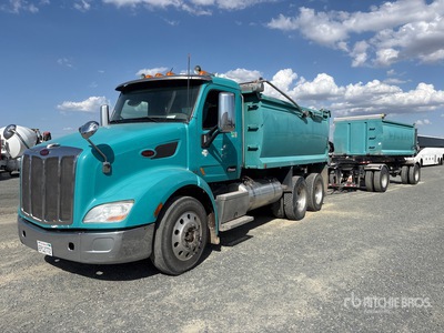2016 Peterbilt 579 6x4 Camion à benne tandem