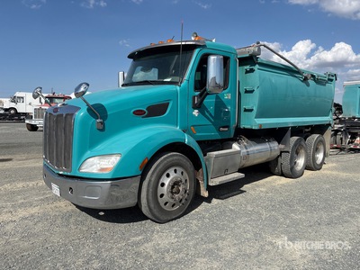 2016 Peterbilt 579 6x4 を見 Dump Truck