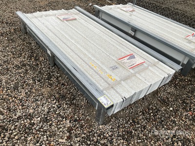 Quantity of (200) 2026 SUNTOP S2134C-200 Corrugated Galvalume Steel Panels (Unused)