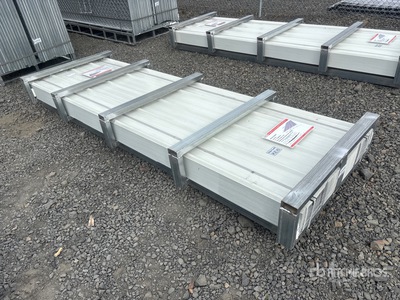 Quantity of (200) 2026 SUNTOP S3048C Corrugated Galvalume Steel Panels (Unused)