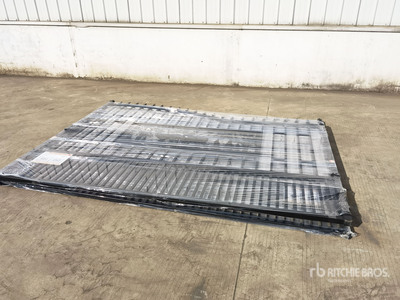 2026 SUNTOP S0720-1 20 ft Wrought Iron Bi-Parting Driveway Gate (Unused)