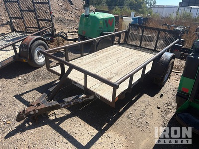 2012 Texas Bragg 10 ft S/A Utility Trailer