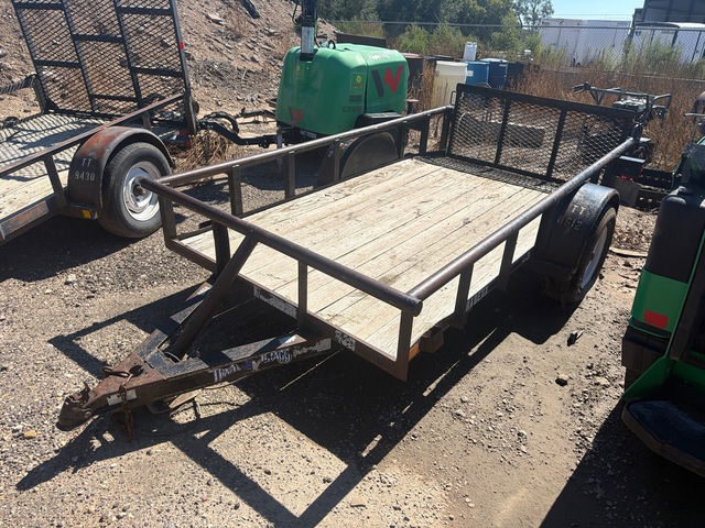 2012 Texas Bragg 10 ft S/A Utility Trailer