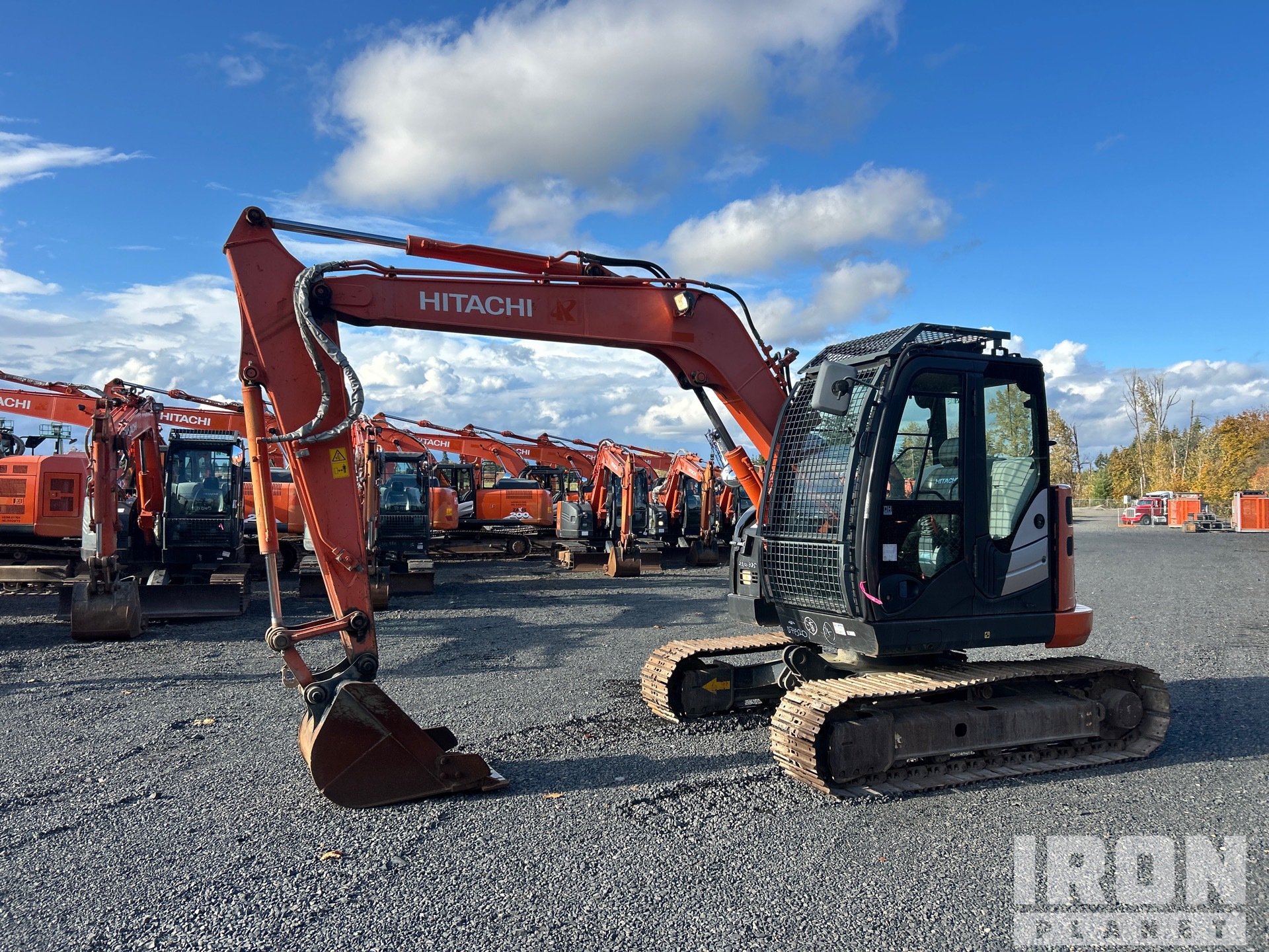 2016 Hitachi ZX75USK-5B Kettenbagger