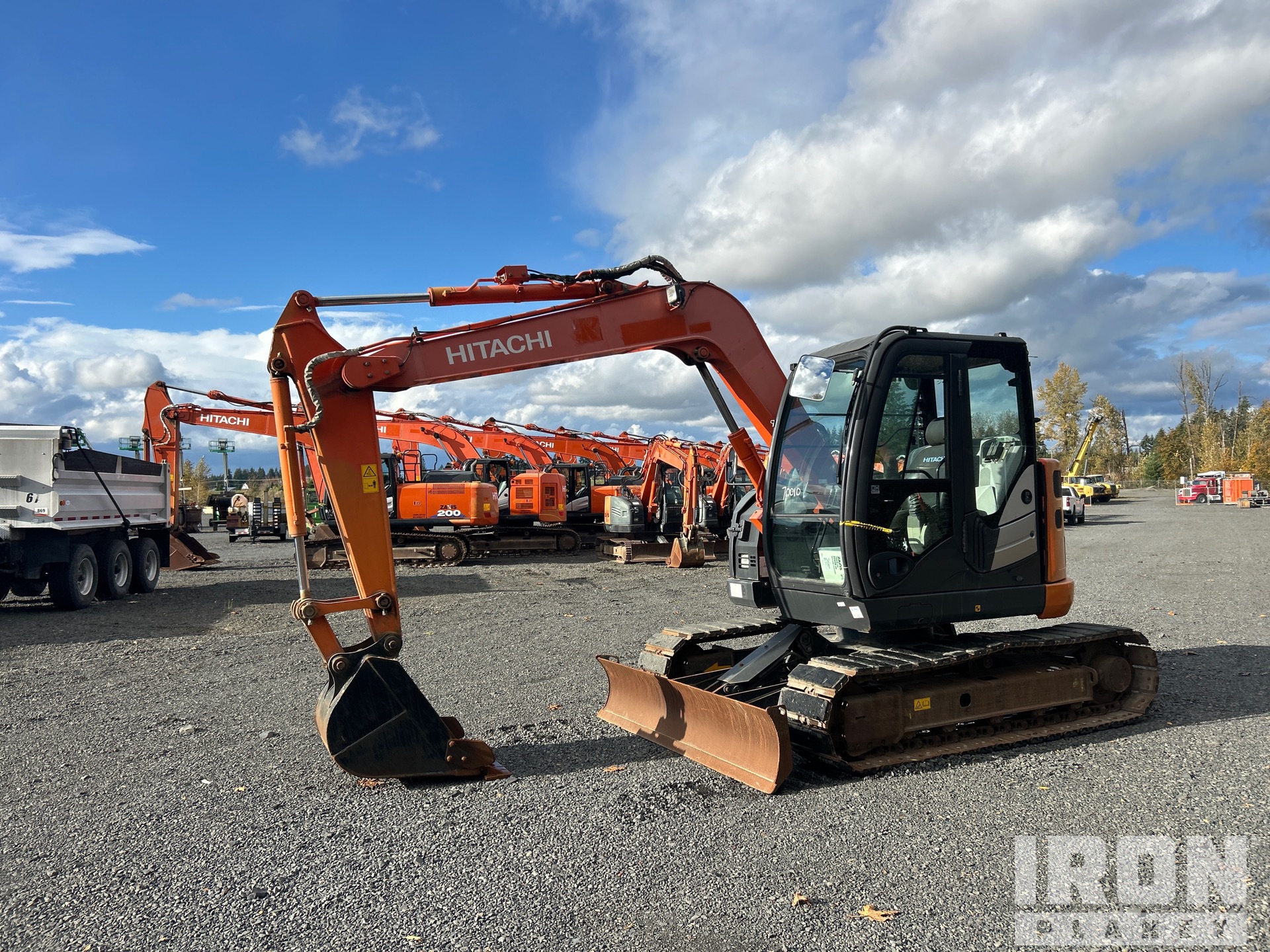 2014 Hitachi ZX75US-5B Kettenbagger