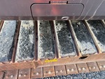 Undercarriage with Left Track Shoes