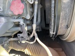 Engine with A/C Compressor