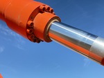 Hydraulique with Vérin de godet