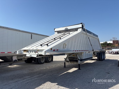 2022 Construction Trailer Specialist 40 ft T/A مقطورة للتفريغ السفلي