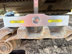 Train de roulement with Hauteur de crampon gauche