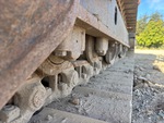 Train de roulement with Rouleaux de chenille gauches