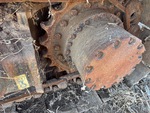 Train de roulement with Pignon gauche