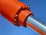 Hydraulique with Vérin de godet