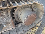 Train de roulement with Pignon gauche