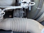 Engine with A/C Compressor