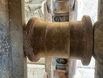 Train de roulement with Rouleaux de chenille gauches