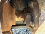 Undercarriage with Left Track Tensioner