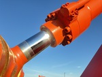 Hydraulique with Vérin de godet
