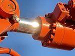 Hydraulique with Vérin du bras