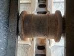Train de roulement with Rouleaux de chenille droits