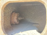 Undercarriage with Left Track Tensioner