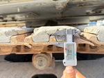 Train de roulement with Hauteur de crampon droit
