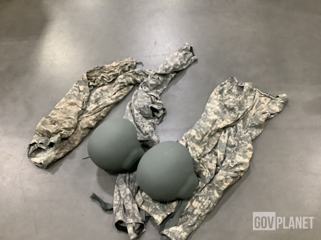 (51) Pairs of Assorted Trousers, (2) Flyer's Helmet Shells & Assorted Items