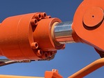 Hydraulique with Vérin du bras