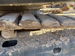 Train de roulement with Hauteur de crampon droit