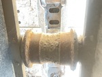 Undercarriage with Left Track Rollers