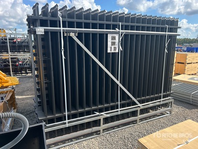 Quantity of (30) 2026 KJ K0710-30 10 ft x 7 ft Powder Coated Fencing (Unused)