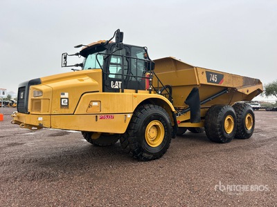 2018 Cat 745 Knickgelenkter Muldenkipper