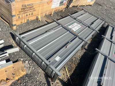 Quantity of (200) 2026 KJ K0310 Galvalume Corrugated Steel Panels Divers - Matériaux de construction (Unused)