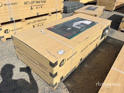 2026 KJ K2223 23 ft x 22 ft Double Garage Metal Storage Building (Unused)