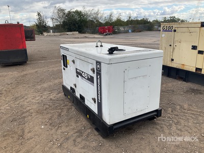 2019 Himoinsa HRYW-45 T5 32.8 kW Skid-Mounted Generator Set