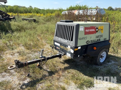 2013 Sullair 185DPQ 185 cfm Mobile Air Compressor