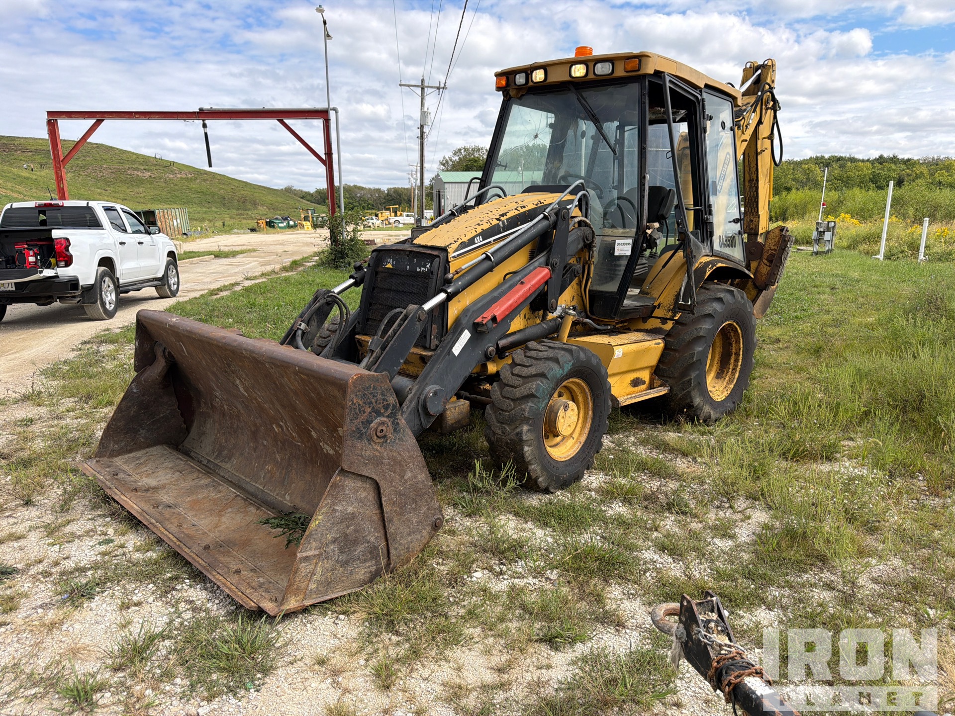 Cat 416CT 4x4 を見 Backhoe Loader
